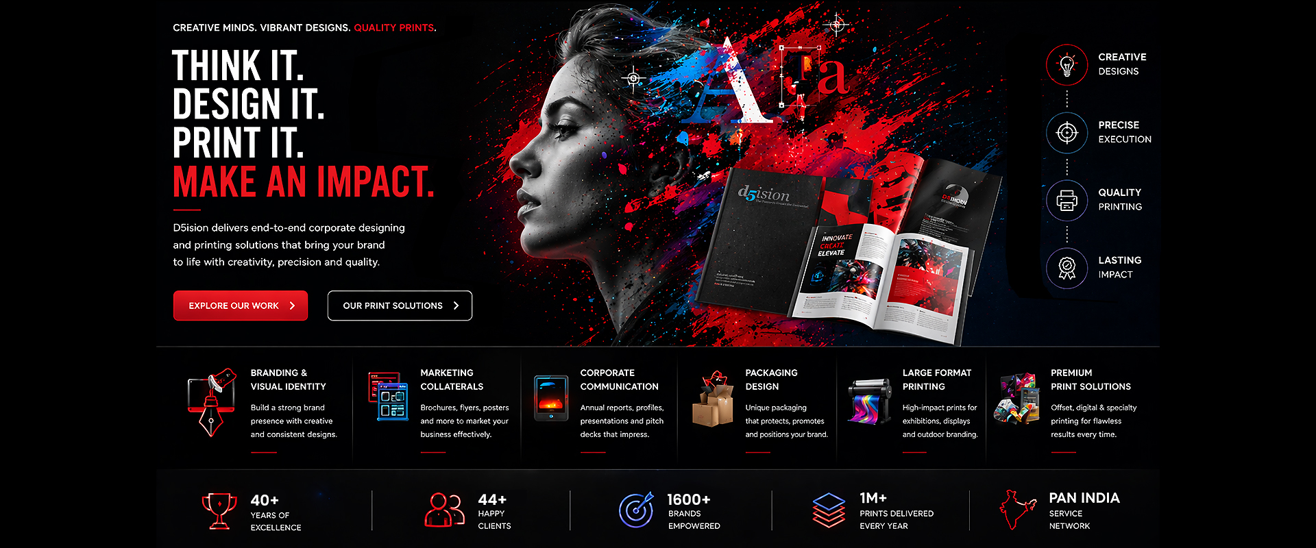 Branding and print design project showcase